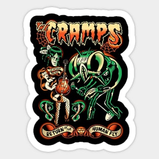 The Car Cramps Sticker